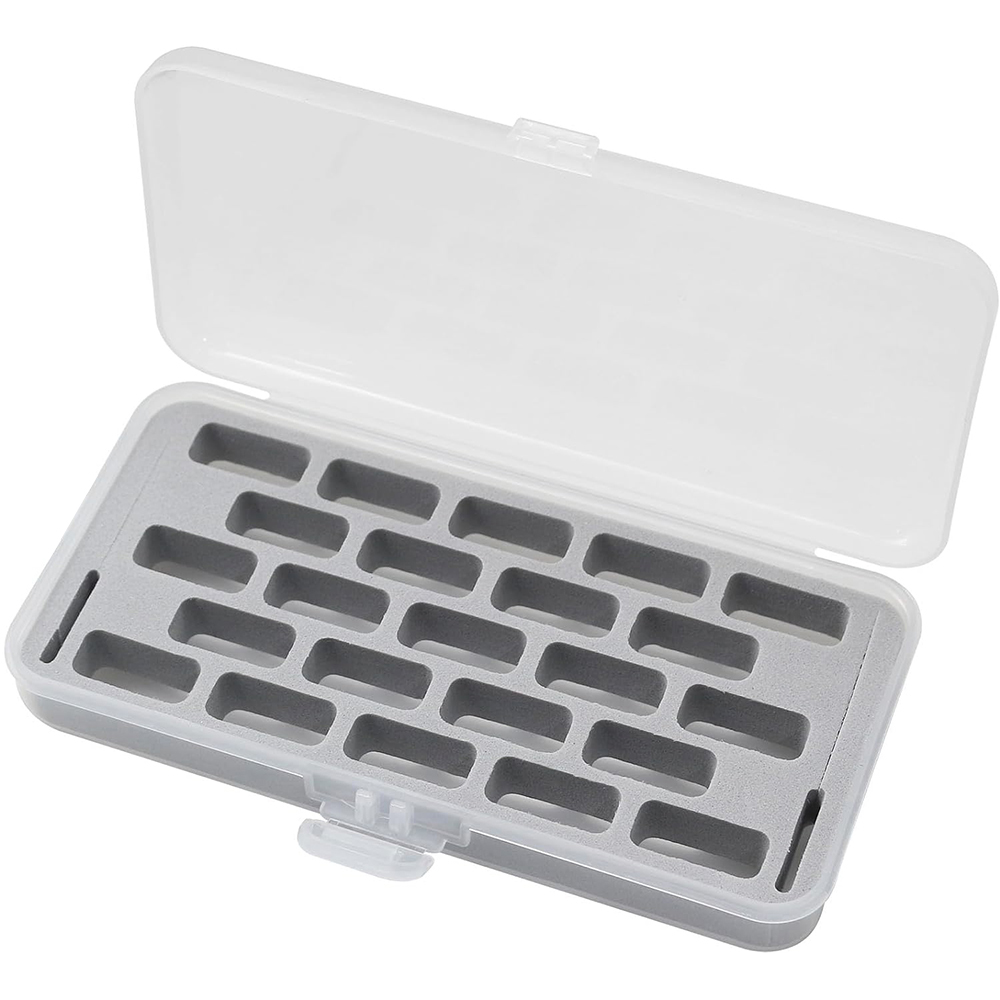 Bobbin Organizer Box - 23 Grid Empty Bobbins Storage Box