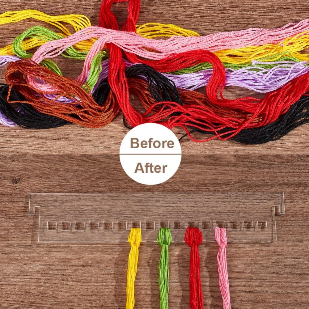 16 Positions Floss Organizer 5 - Bobbin Organizer Box recension och pris