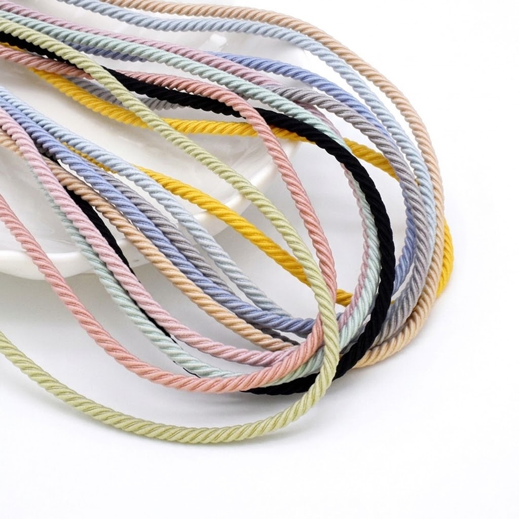 5M/Lot 2.5mm Elastic Rope Brai - Sewing Tas recension och pris