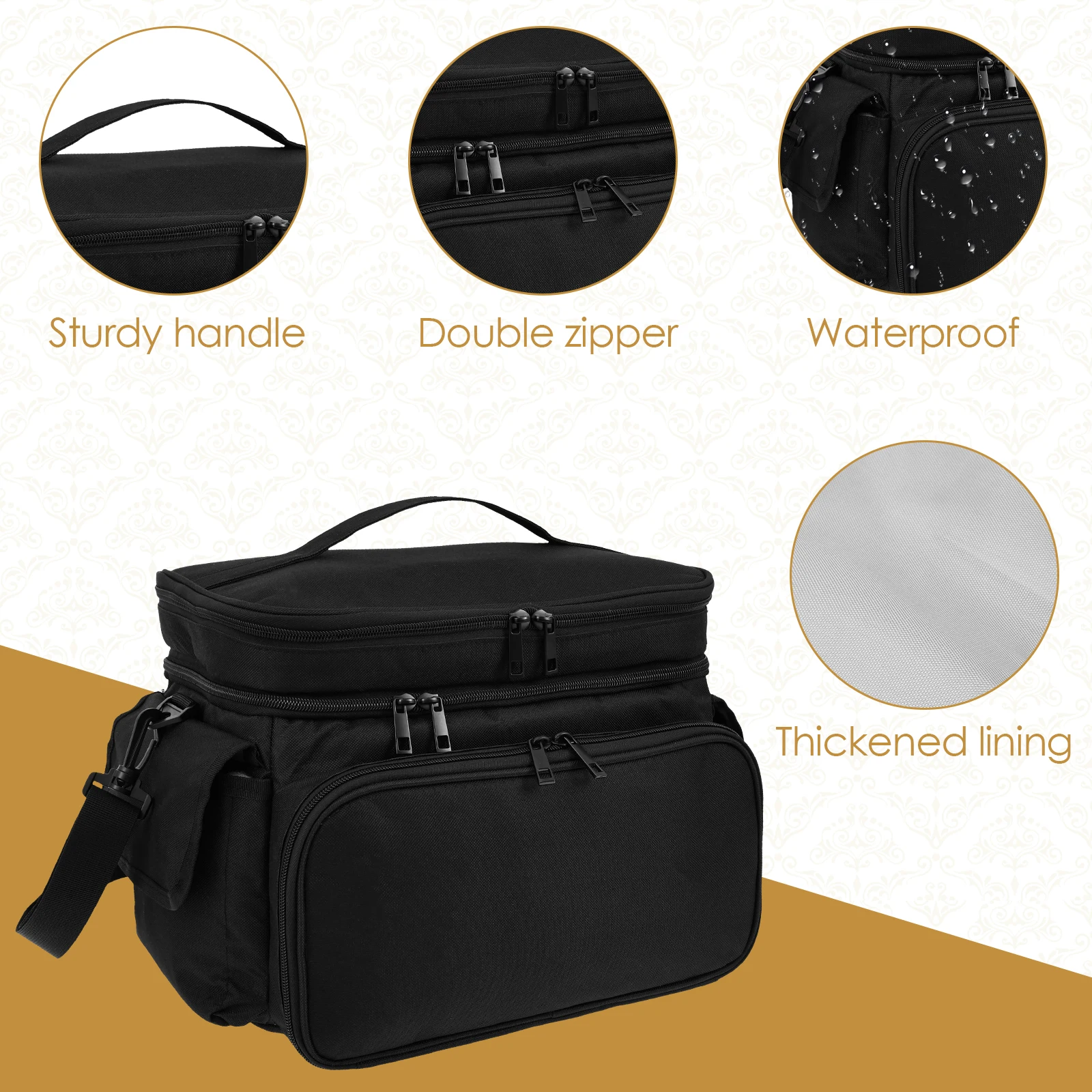 Large Sewing Bag Wool Knitting - Sewing Tas recension och pris