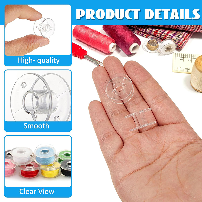 25pcs Home Sewing Machine Bott - Bobbin Organizer Box recension och pris