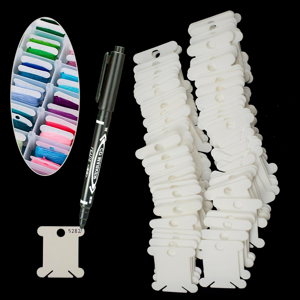 Embroidery Floss Organizer 18  - Bobbin Organizer Box recension och pris