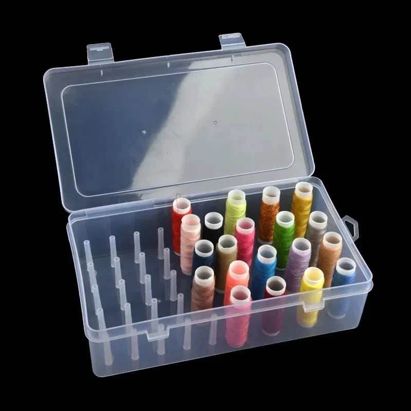New Sewing Thread  Box 42 Piec - Bobbin Organizer Box recension och pris