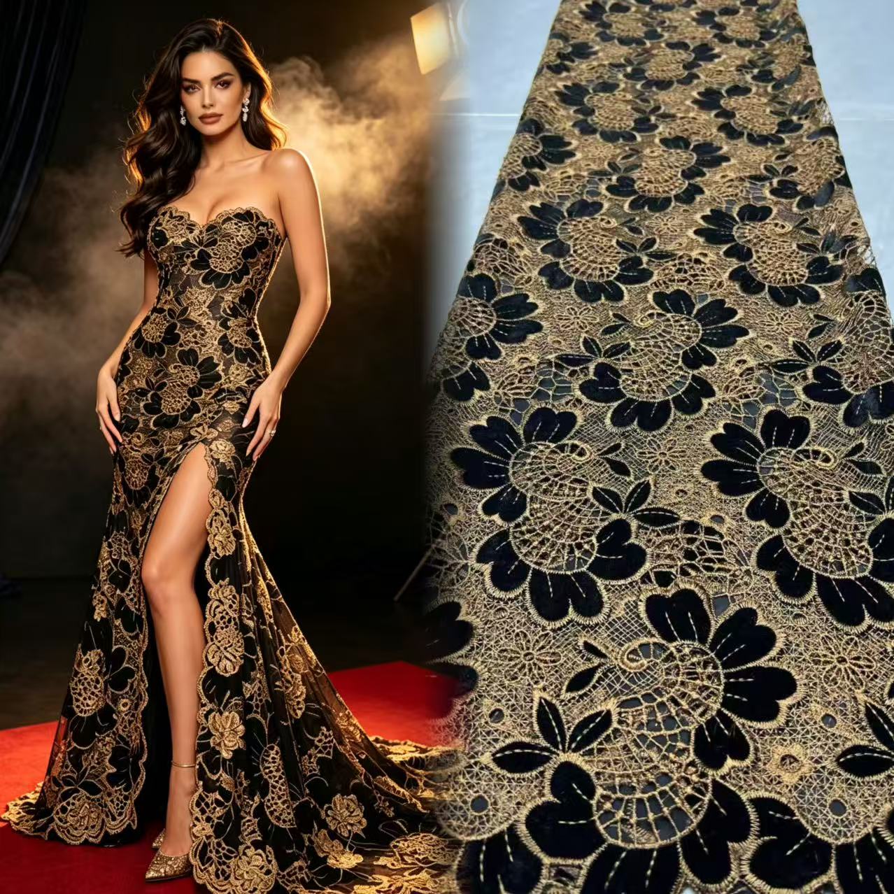 2026 New High-Quality Velvet L - Sewing Velvet Fabric recension och pris