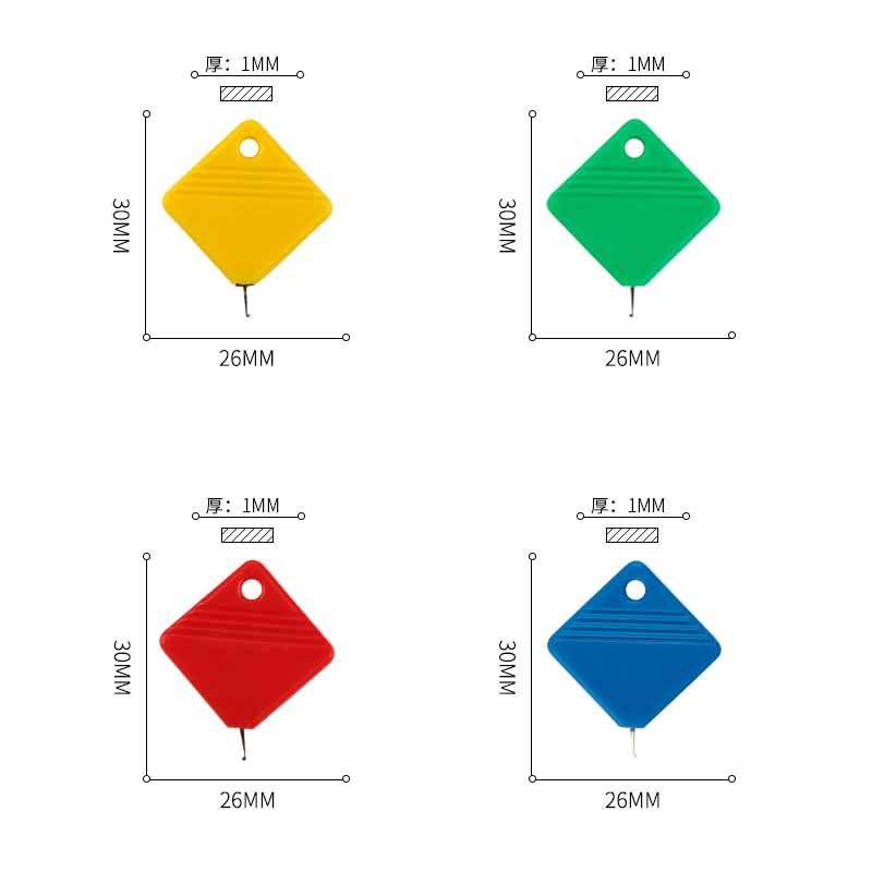 10pcs/Set Elderly Guide Needle - Seam Gauge Metal recension och pris