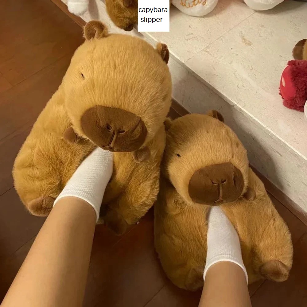 Novelty capybara slippers unis - Sewing Cloth recension och pris