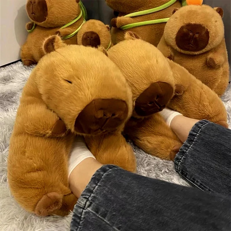 Novelty capybara slippers unis - Sewing Cloth recension och pris