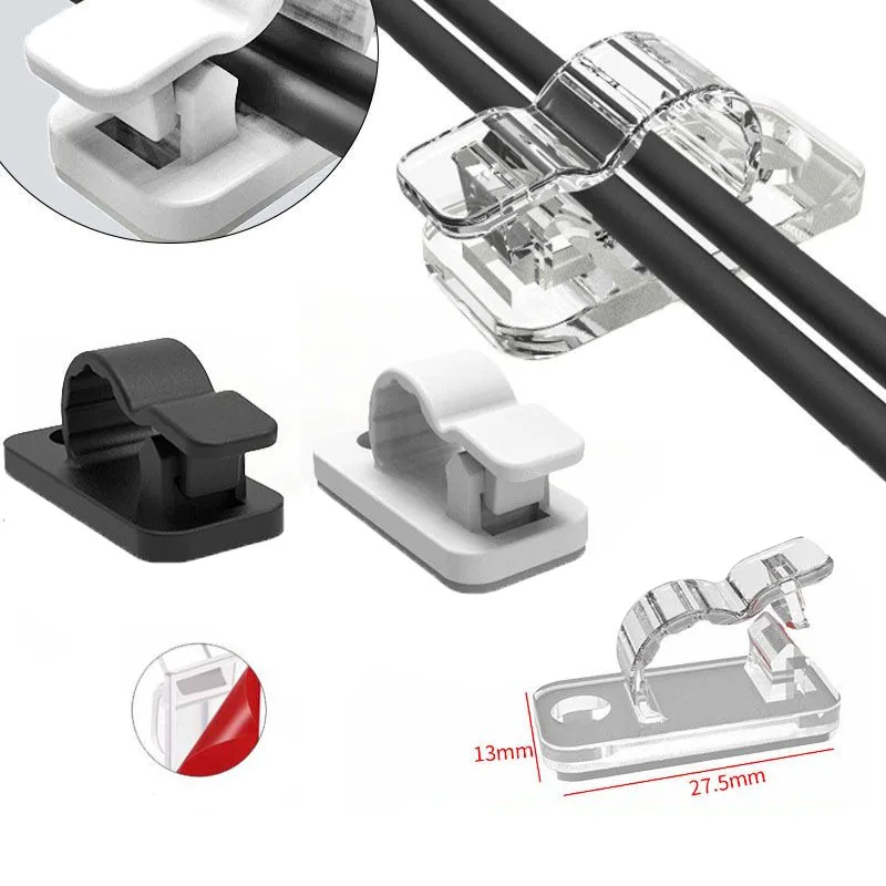 10/50PCS Cable Organizer Clips - Bobbin Organizer Box recension och pris