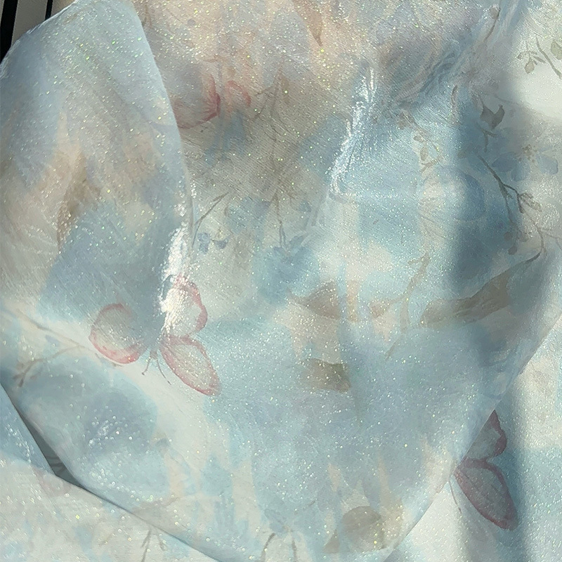 1m Chinese Style Floral Jacqua - Sewing Cloth recension och pris
