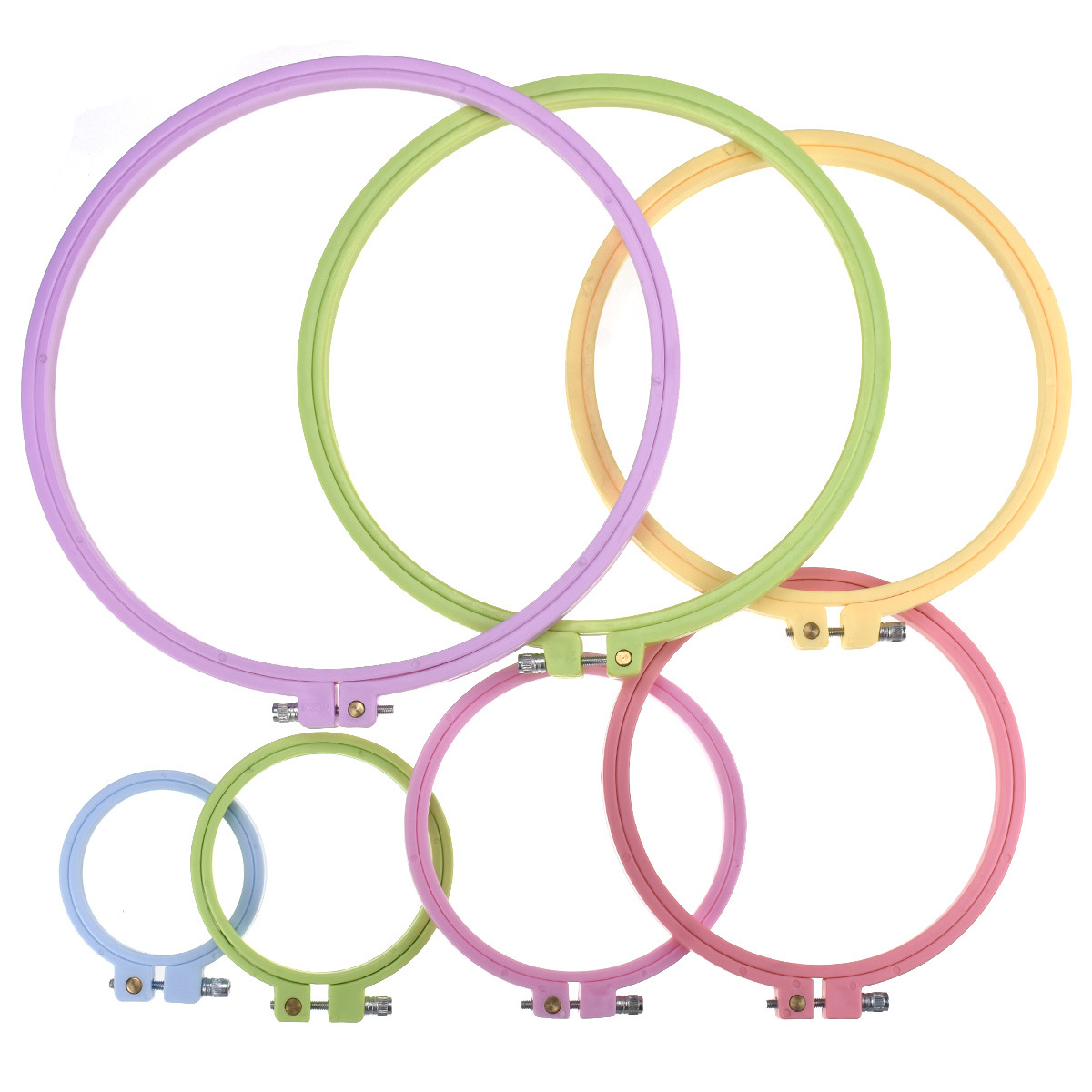 1/7pcs 7-25cm Plastic Embroide - Sewing Tas recension och pris