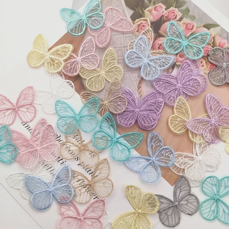 20Pcs/lot 4.5*3.5cm Embroidere - Sewing Tas recension och pris
