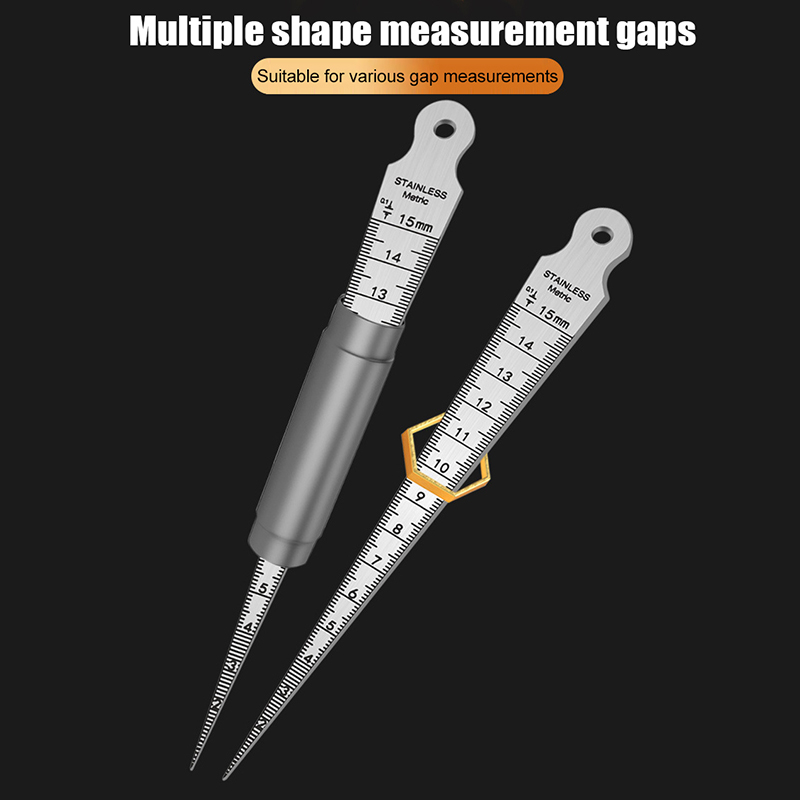 1-15mm Stainless Steel Taper G - Seam Gauge Metal recension och pris