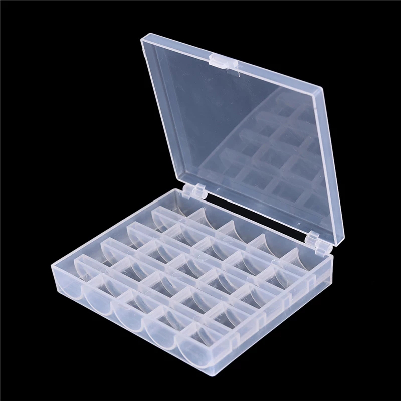 25 Spools Empty Bobbins Case O - Bobbin Organizer Box recension och pris