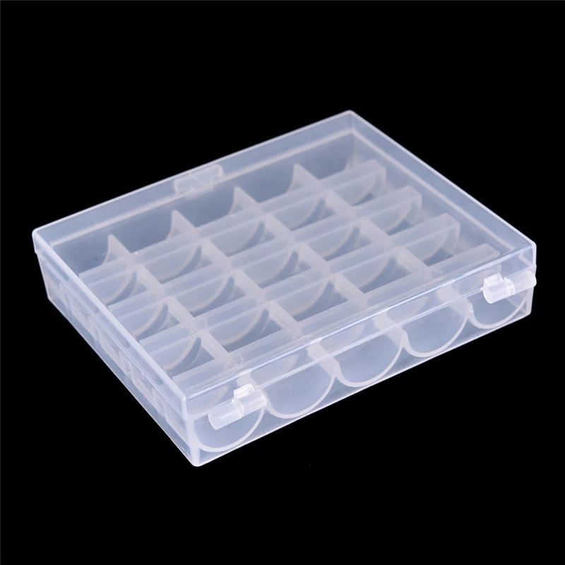 25 Spools Empty Bobbins Case O - Bobbin Organizer Box recension och pris
