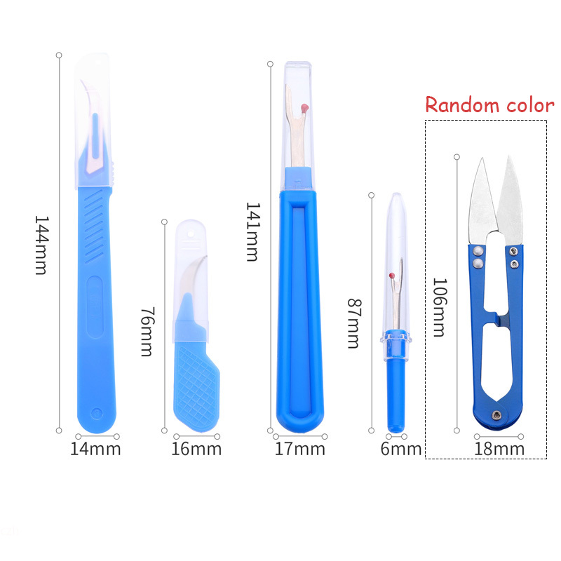 2026 new 5Pcs Blue Sewing Ripp - Sewing Kit recension och pris