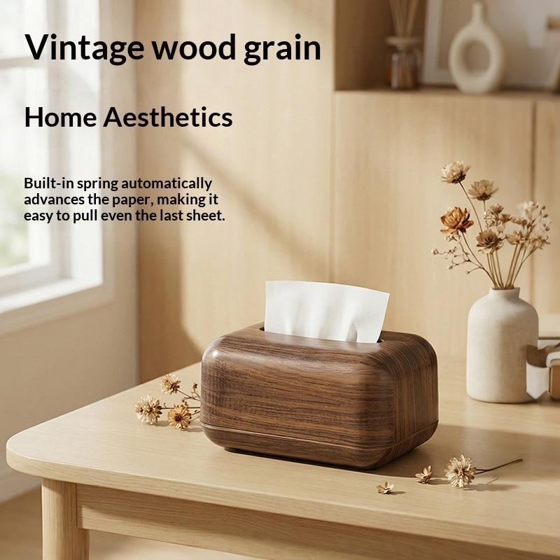 Wooden Pattern Tissue Box Mini - Pattern Tissue Paper recension och pris