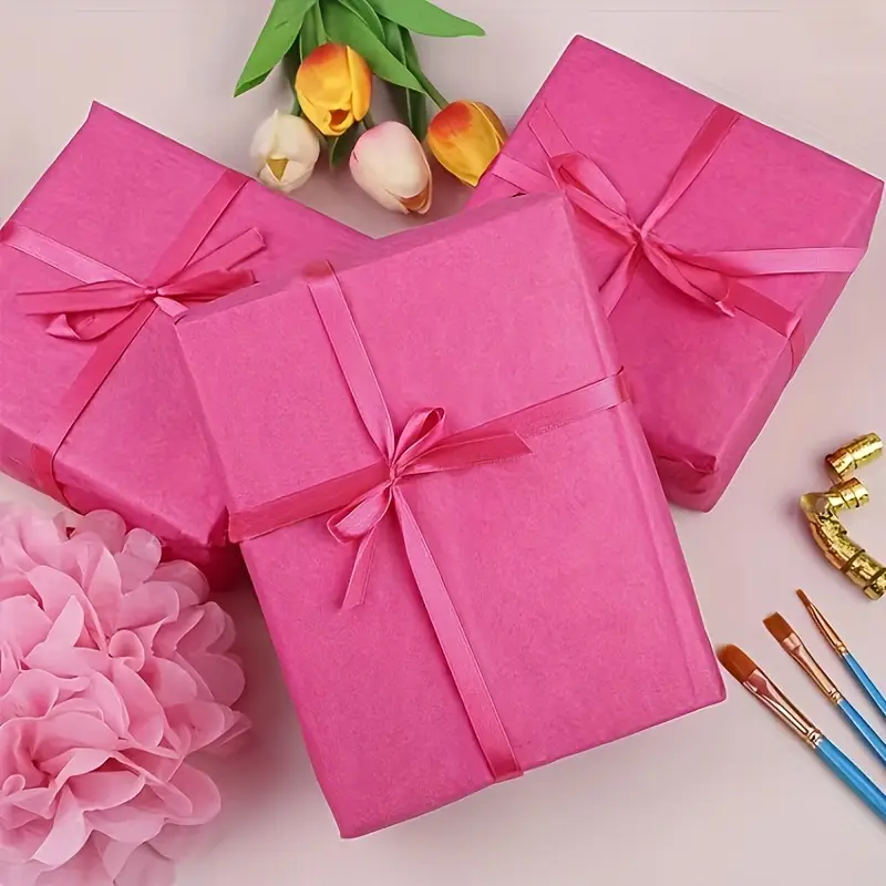 10Pcs 50*66cm Color Tissue Pap - Pattern Tissue Paper recension och pris