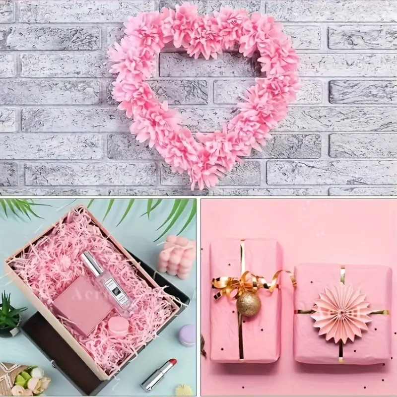 10Pcs 50*66cm Color Tissue Pap - Pattern Tissue Paper recension och pris
