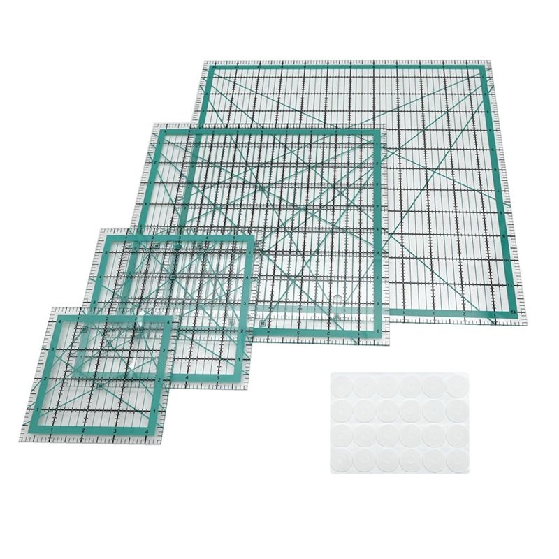 Quilting Rulers,4 Square Quilt - Quilting Ruler Square recension och pris