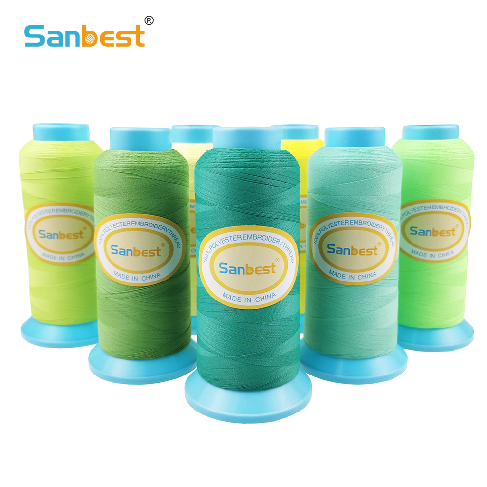 Sanbest Matt Embroidery Thread - Serger Thread Cone recension och pris