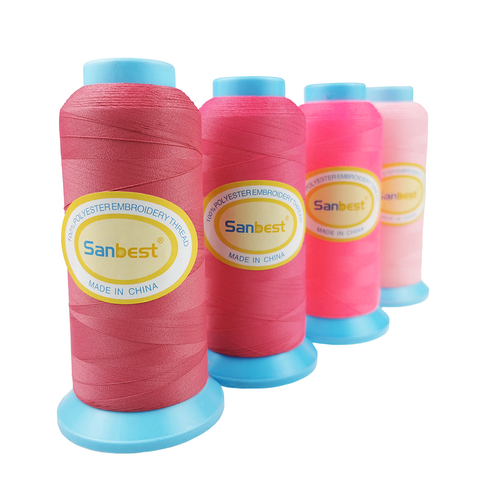 Sanbest Matt Embroidery Thread - Serger Thread Cone recension och pris