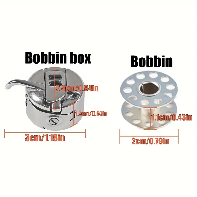 Bobbin Case and Metal Bobbins  - Sewing Tas recension och pris