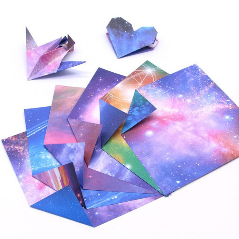 60/65Pcs Space Star Flower Ori - Pattern Tissue Paper recension och pris
