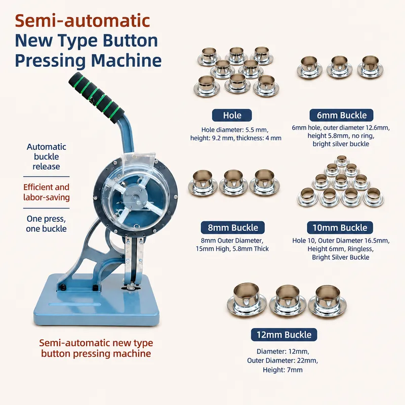 Semi Automatic Buttonhole Mach - Sewing In Textile Industry recension och pris