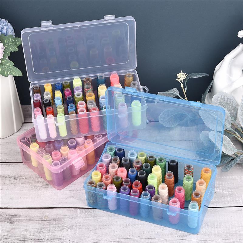 New 42 Axis Sewing Thread Stor - Bobbin Organizer Box recension och pris